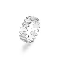 Anneau Rosato Femme Gaia in Argent Zircone RZGA58A